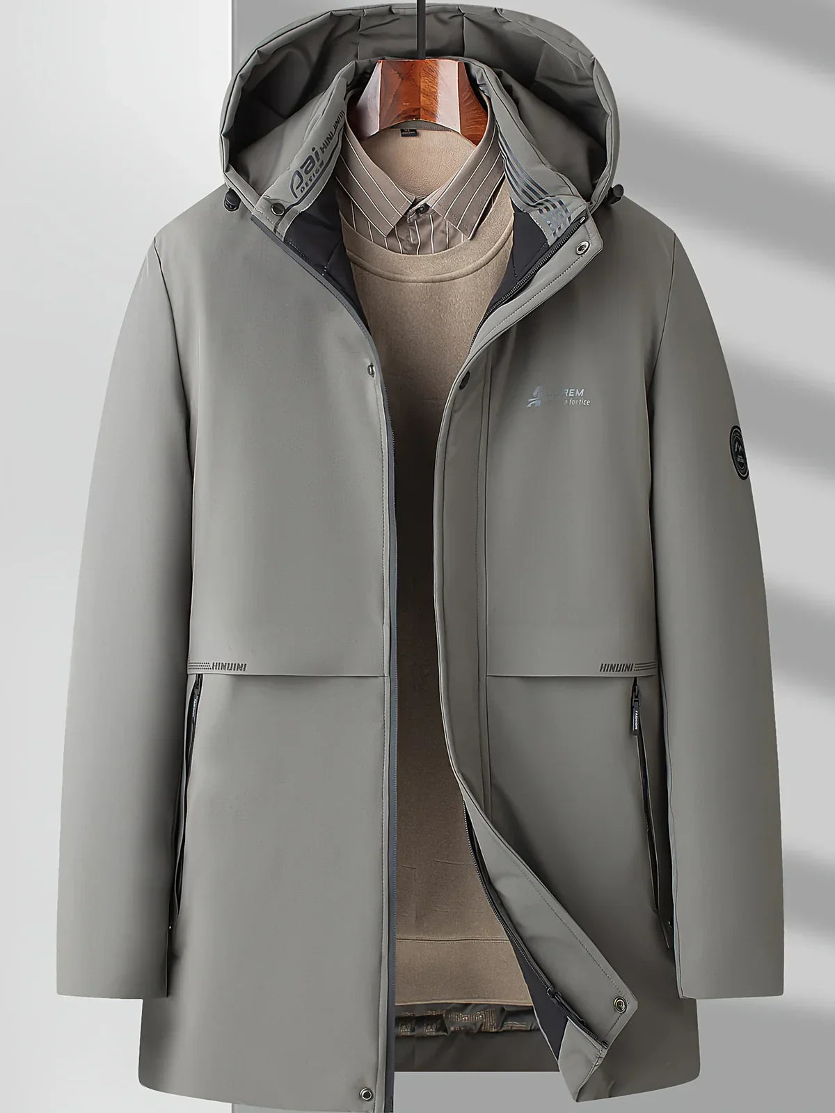 Męska Wodoodporna Kurtka Zimowa | Oddychająca i Ciepła