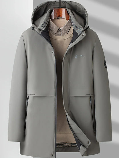 Męska Wodoodporna Kurtka Zimowa | Oddychająca i Ciepła