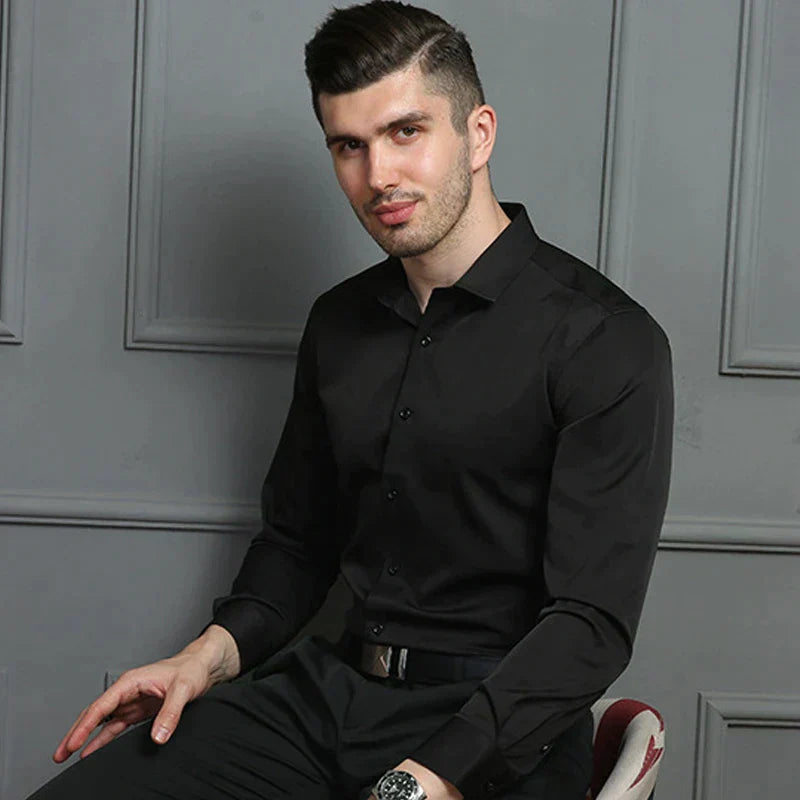 Hugo Koszula ze Stretchem | Wygodna koszula męska z super rozciągliwego materiału