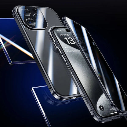 iPhone Etui ze Szkła Hartowanego | Ochrona Prywatności i Odporność na Zarysowania