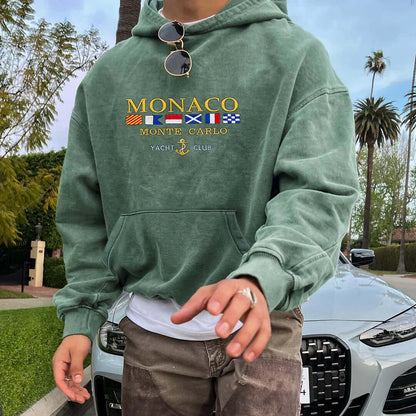 Felpa da uomo con cappuccio e cerniera | Essenziale abbigliamento streetwear rilassato