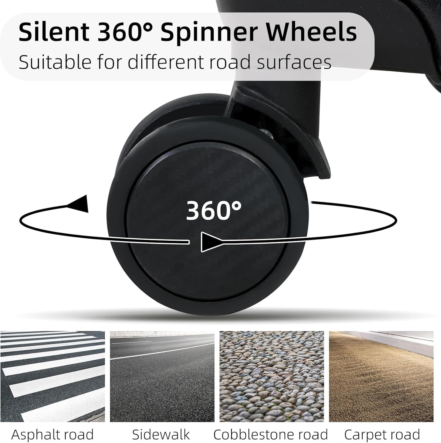 Wytrzymała Aluminiowa Walizka Podręczna | Zamkiem TSA i Cichymi Kółkami