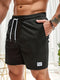 Pantaloncini estivi da uomo in velluto a coste | Vita elasticizzata, vestibilità dritta