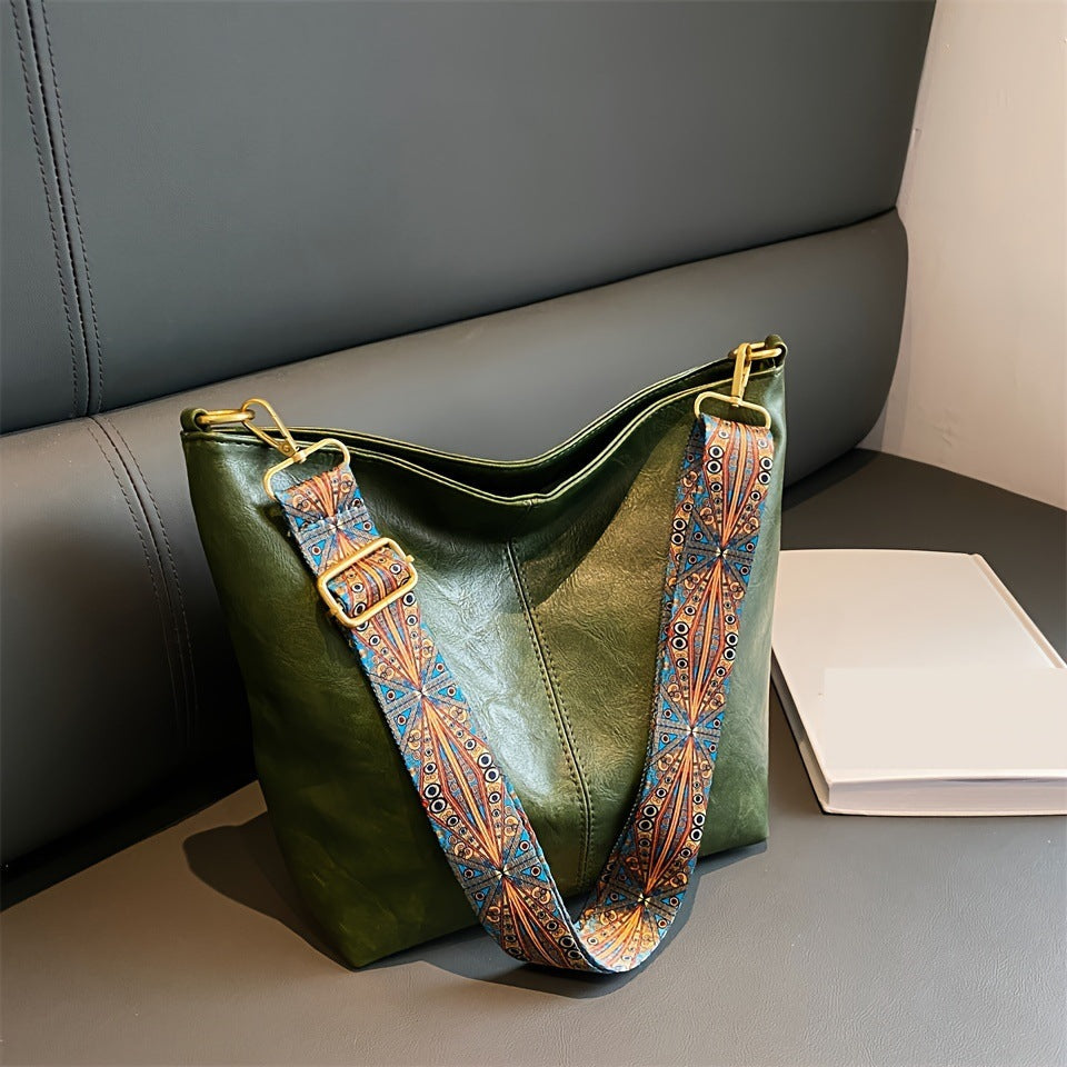 Sac Hobo Femme Grande Capacité | Cuir Style Quotidien Tote