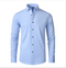 Men's Fitted Stretch Shirt Dress