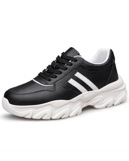 Zapatillas deportivas de mujer con plataforma oculta | Calzado cómodo que aumenta la altura
