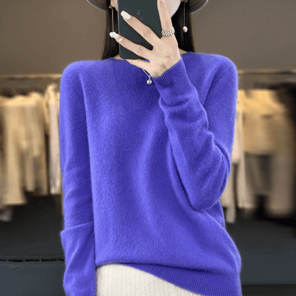 Damski Sweter Przypominający Kaszmir