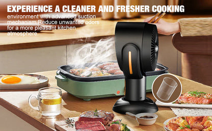 Przenośny Okap Kuchenny | Wentylator Do Kompaktowej Wentylacji Kuchni