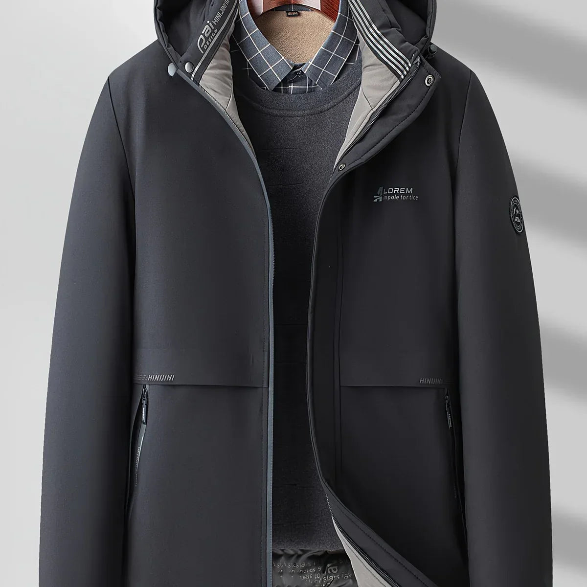 Męska Wodoodporna Kurtka Zimowa | Oddychająca i Ciepła