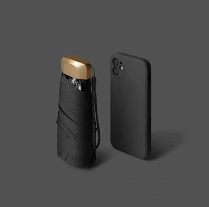 Mini umbrelă ultracompactă | Design rezistent la vânt și protecție UV