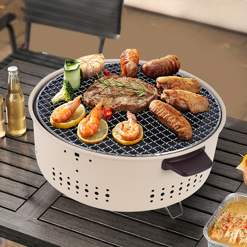 Troy | Przenośny i Kompaktowy Grill Elektryczny