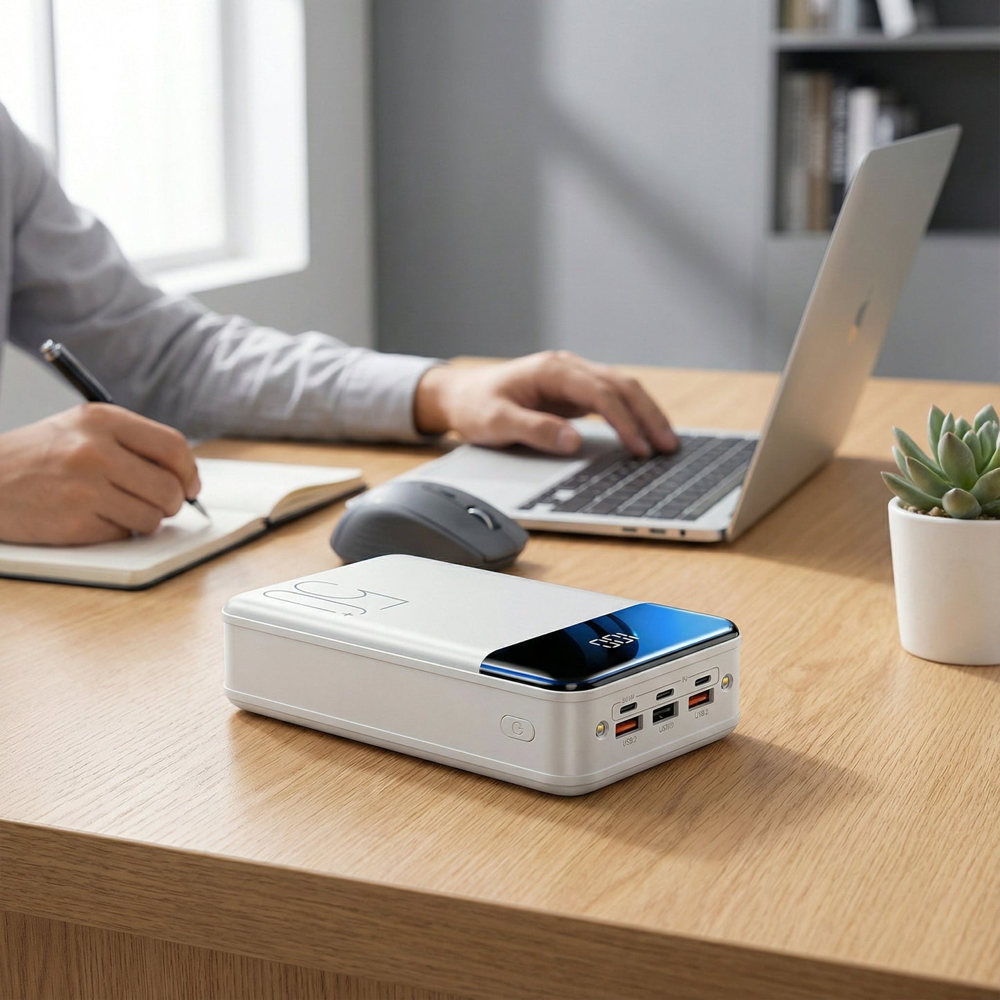 Baterie externă cu o capacitate de 100 000 mAh | Baterie portabilă cu încărcare rapidă