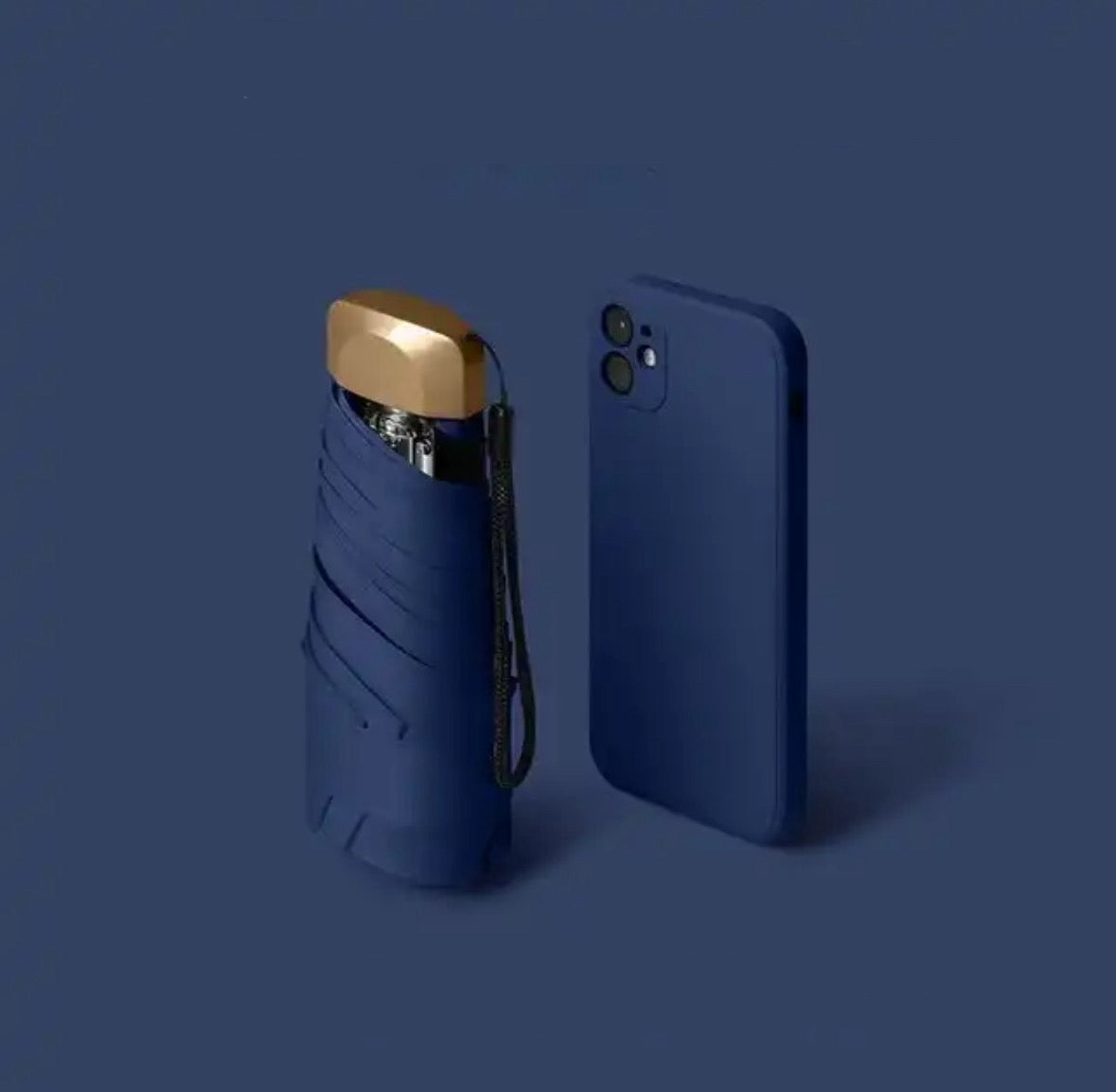 Mini umbrelă ultracompactă | Design rezistent la vânt și protecție UV
