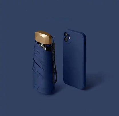 Mini umbrelă ultracompactă | Design rezistent la vânt și protecție UV
