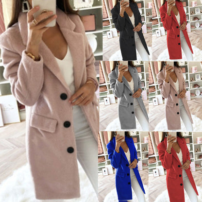 Luksusowy Płaszcz | Ponadczasowy Styl z Jedwabiem i Kaszmiru Czucie dla Kobiet