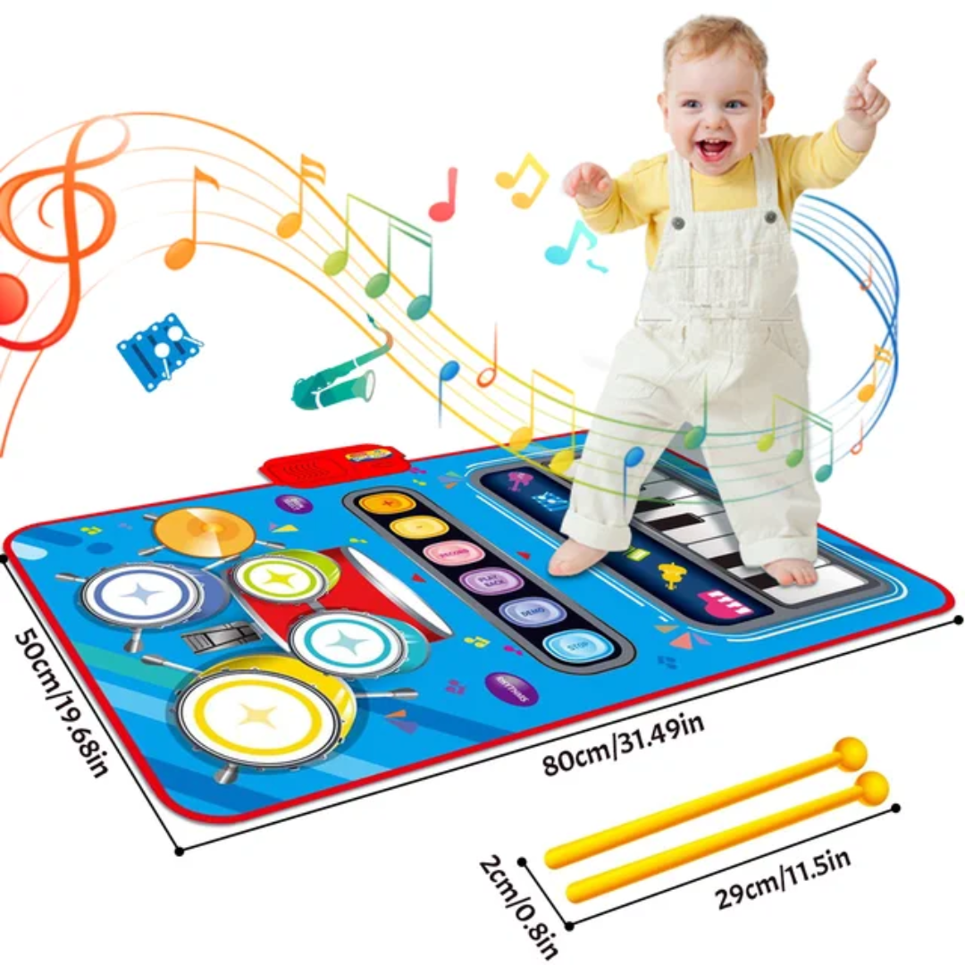 Muzyczna Zagraj w Matę | Interaktywna Dziecko Mata do Zabawy z Dźwiękami i Muzyką