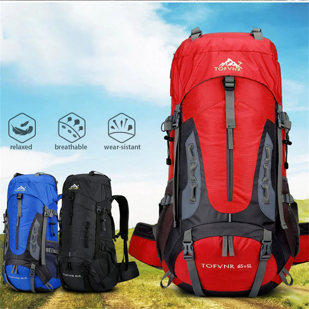 70 L Wodoodporny Plecak Outdoorowy