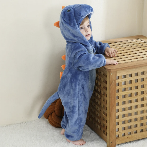 Combinaison à capuche enfant animal