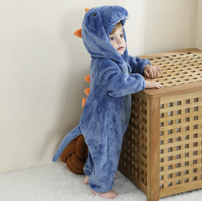Combinaison à capuche enfant animal
