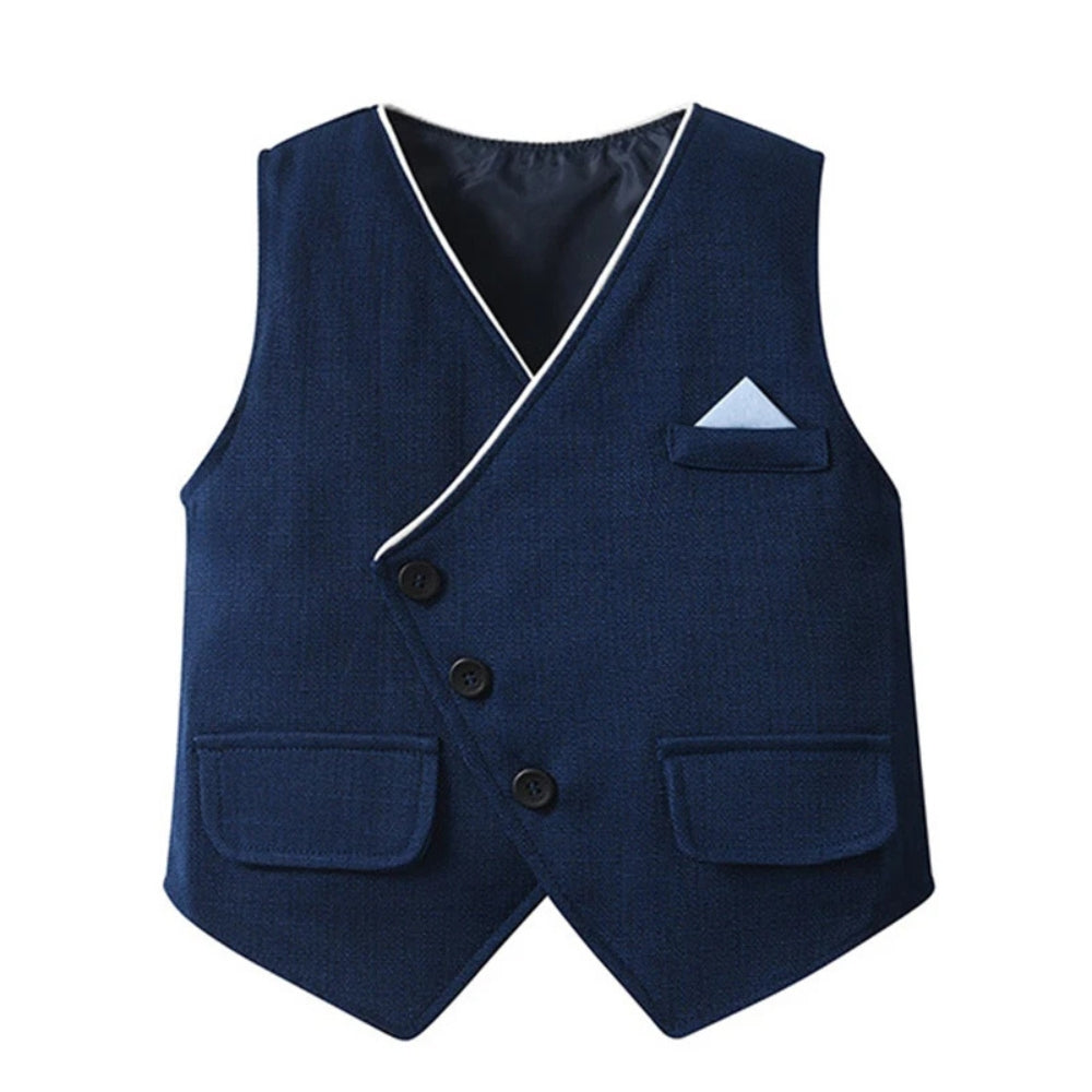 Conjunto Formal de Traje de 3 Piezas para Niños
