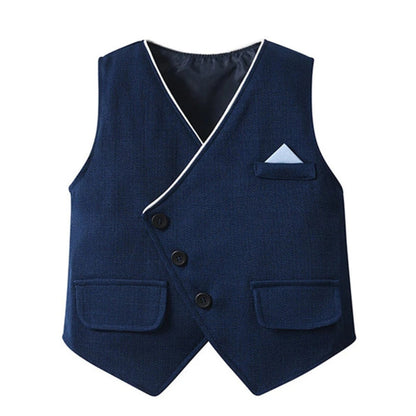 Conjunto Formal de Traje de 3 Piezas para Niños