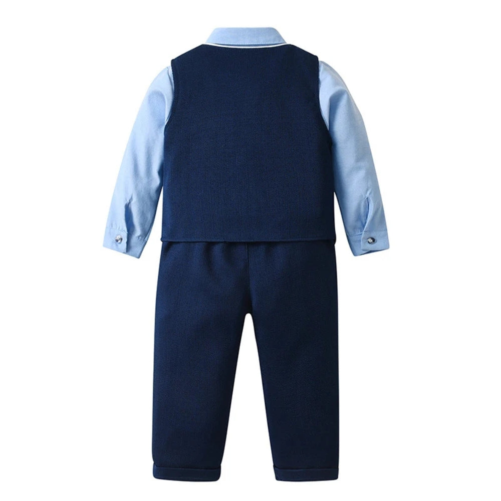 Conjunto Formal de Traje de 3 Piezas para Niños