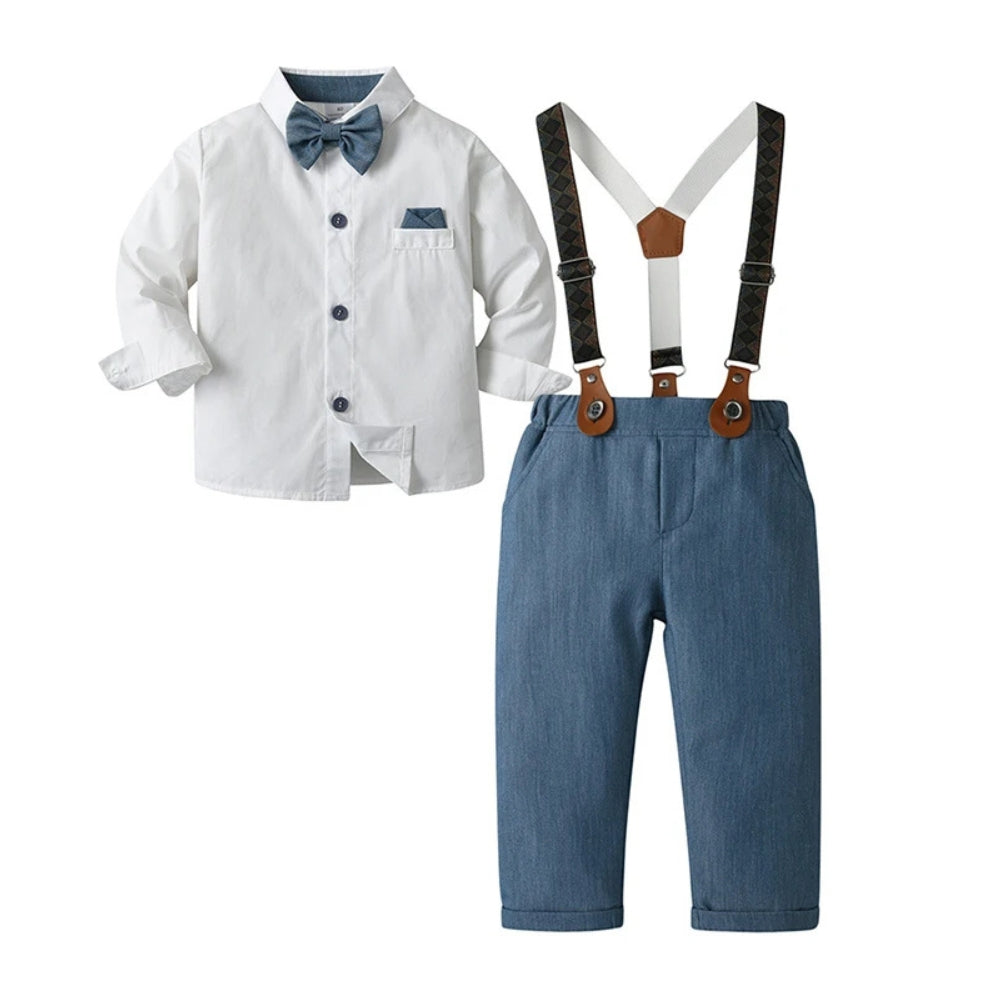 Conjunto Formal de Traje de 3 Piezas para Niños