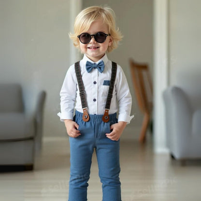 Conjunto Formal de Traje de 3 Piezas para Niños