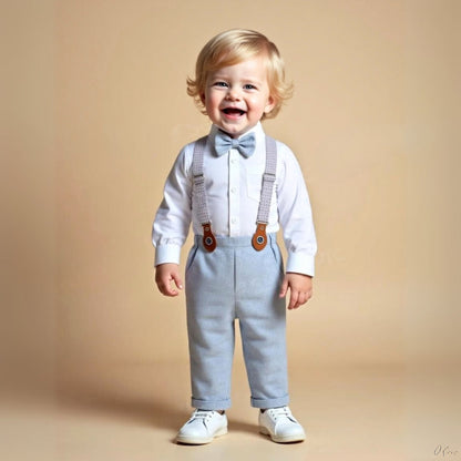 Conjunto Formal de Traje de 3 Piezas para Niños