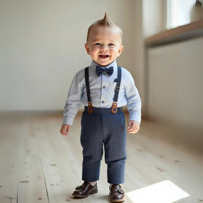 Conjunto Formal de Traje de 3 Piezas para Niños