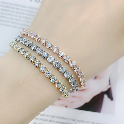 Elegancka Bransoletka Tenisowa | Stylowy i Ponadczasowy Pomysł Na Prezent