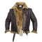Geacă bărbătească bomber în stil shearling | Geacă aviator stil B3
