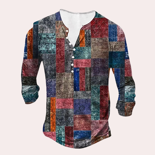 Suéter Masculino Estiloso de Algodón | Diseño Único