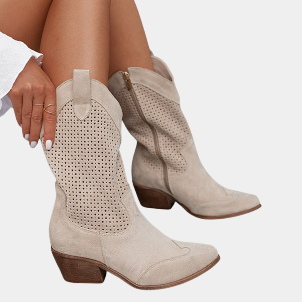 Birgit | Wytrzymałe Zachodnie Buty dla Kobiet