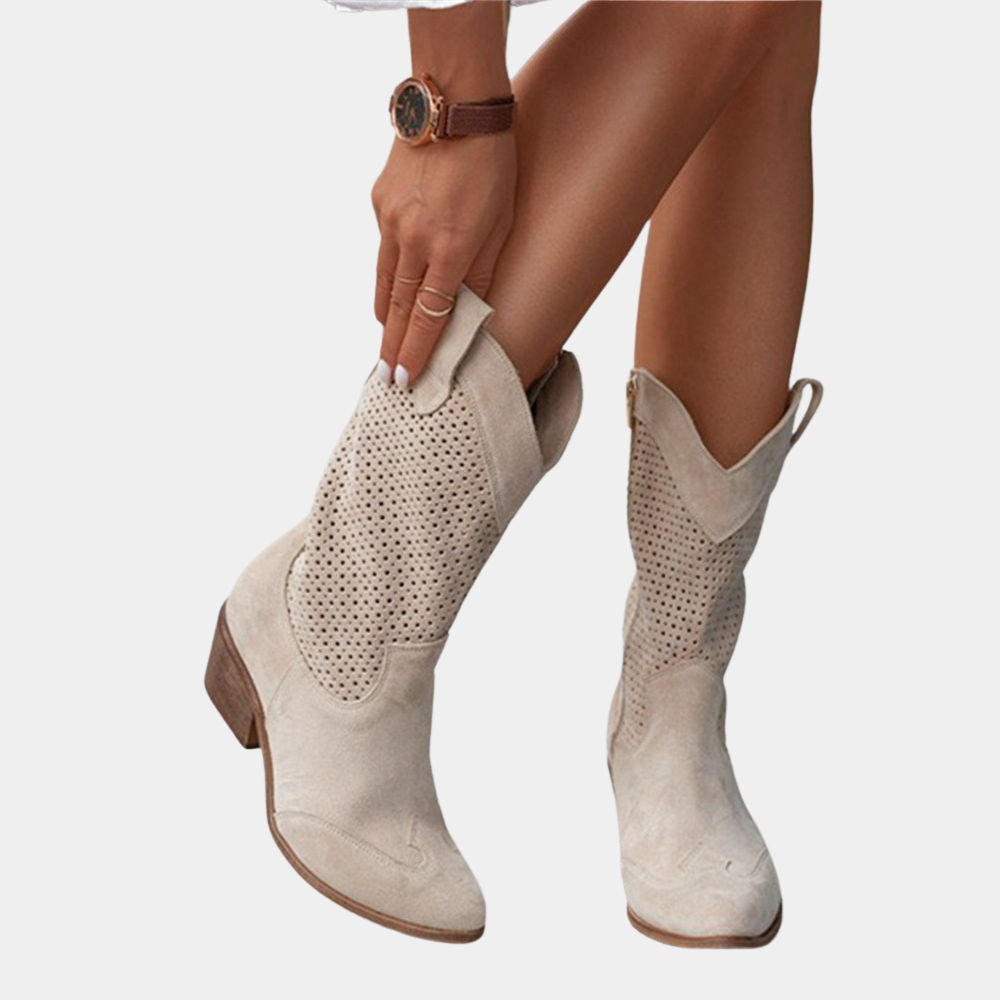 Birgit | Wytrzymałe Zachodnie Buty dla Kobiet