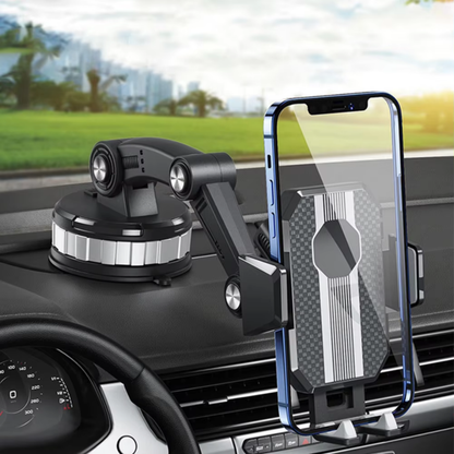 Support de voiture rotatif pour téléphone 360° | Fixation sécurisée pour tableau de bord
