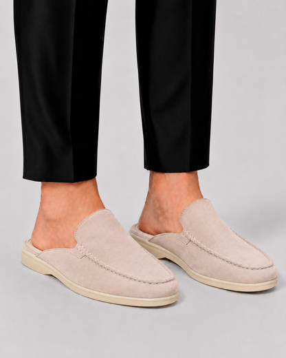 Scarpe estive da uomo mule a vuoto | Schiena aperta slip-on
