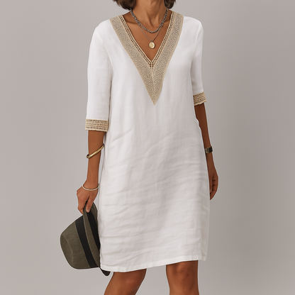 Rochie de vară damă, stil in | Relaxată, respirabilă, midi