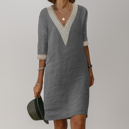 Rochie de vară damă, stil in | Relaxată, respirabilă, midi