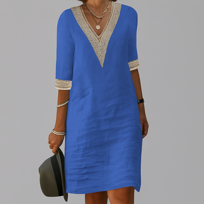 Rochie de vară damă, stil in | Relaxată, respirabilă, midi