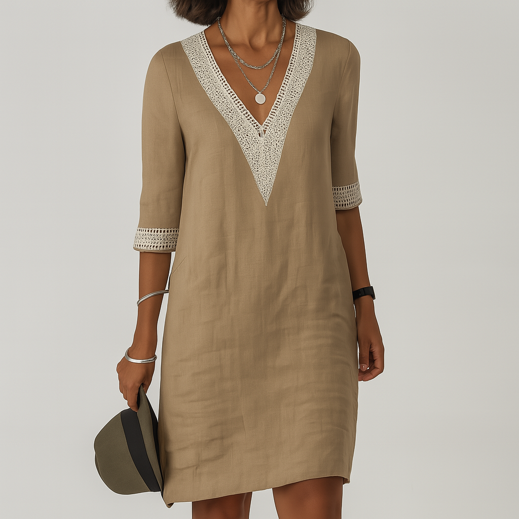 Rochie de vară damă, stil in | Relaxată, respirabilă, midi