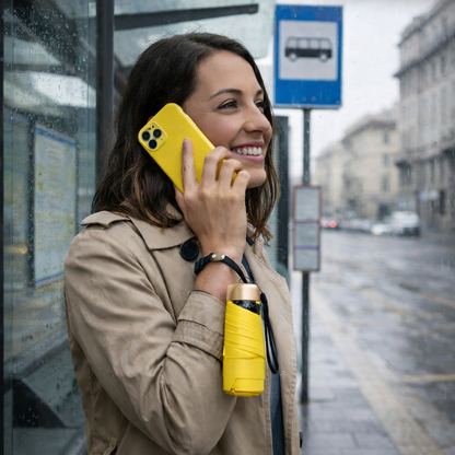 Mini umbrelă ultracompactă | Design rezistent la vânt și protecție UV