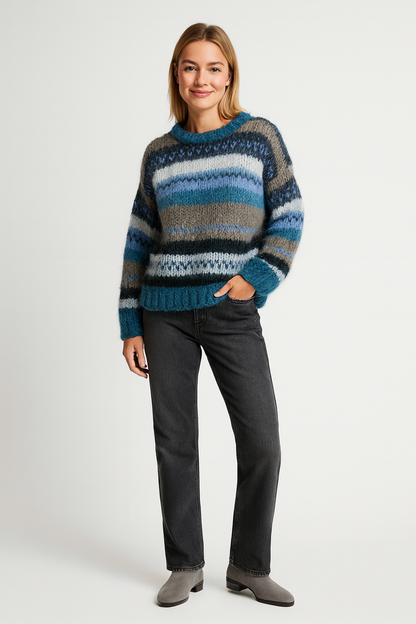 Women's Sweater Made of Soft Knit | Wool Blend