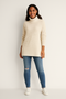 Women's Warm Knit Sweater with Turtleneck | Wool Blend