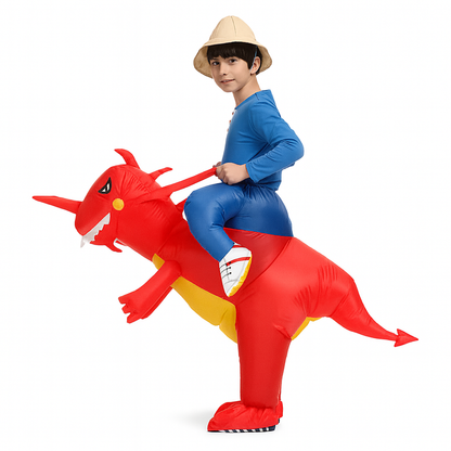 Costume de dinosaure pour enfants | Tenue de déguisement douce pour jouer, ensemble