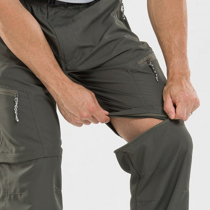Pantaloni da Uomo Outdoor con Gambe Staccabili | Pantaloni Cabriolet per Escursionismo