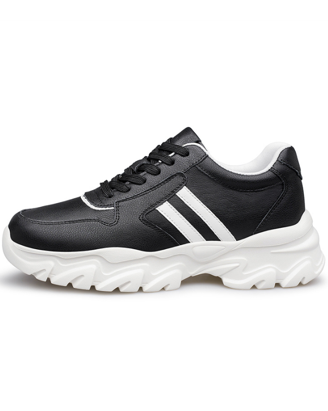 Zapatillas deportivas de mujer con plataforma oculta | Calzado cómodo que aumenta la altura