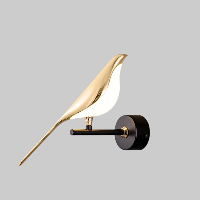 Bordik | Nowoczesna lampa ścienna Bird