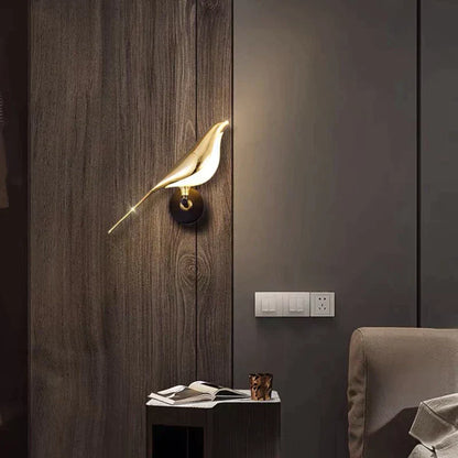 Bordik | Nowoczesna lampa ścienna Bird