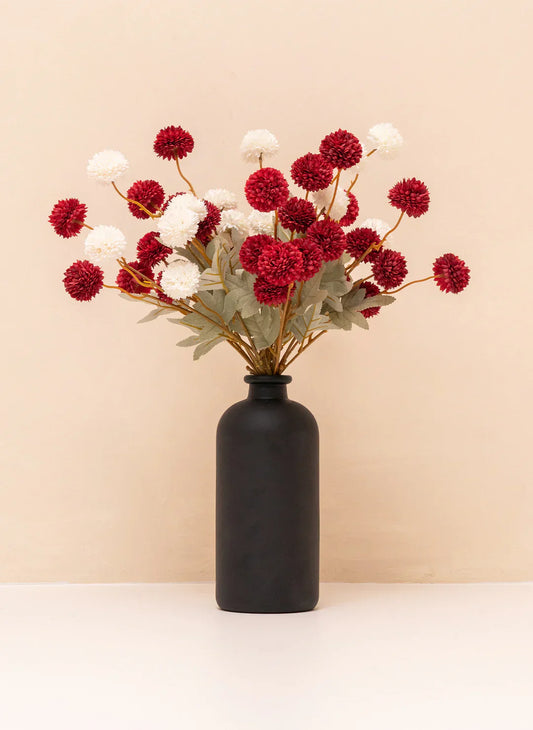 10 tallos de seda Kiku crisantemo flores